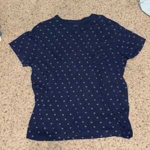 Large men’s blue jcrew short sleeve shirt